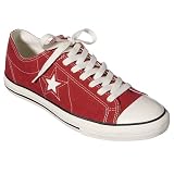 Men's Converse One Star Oxfords - Red