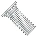 1/4-20 x 5/8" Self Clinching Studs/Steel/Zinc (Carton: 6,000 pcs)