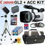 Canon GL2 MiniDV Digital Camcorder + Deluxe Accessory Kit