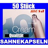 ICO - CR050 - Lot de 50 cartouches WHIP IT/ICO N2O compatibles avec siphons MASTRAD, MOSA, KAYSER, ISI, Yoko, Cafe Creme.par Ard'time