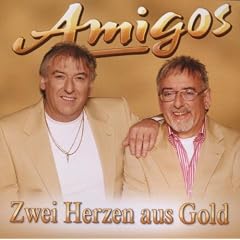 Zwei Herzen aus Gold