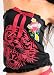 ED HARDY #3006 BC LOVE CROSS TEASE TUBE TOP