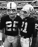 Fred Biletnikoff & Cliff Branch Oakland Raiders 8 X 10 photo
