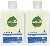 Seventh Generation Dishwasher Rinse Aid, 8 oz-2 pack