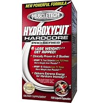MuscleTech Hydroxycut Hardcore Pro Series -- 120 Liquid Capsules