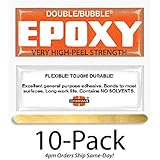 Hardman Double Bubble Orange Toughened Epoxy (High Peel Strength) 10 Packs (#04007)
