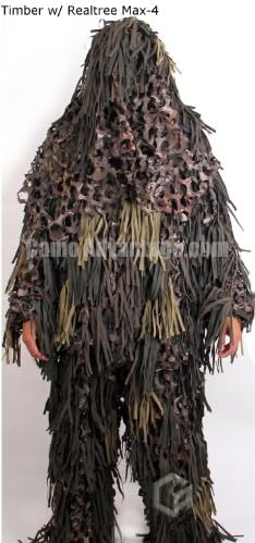 Jackal Ghillie Suit (Timber w/Realtree Max4, XL/XXL)