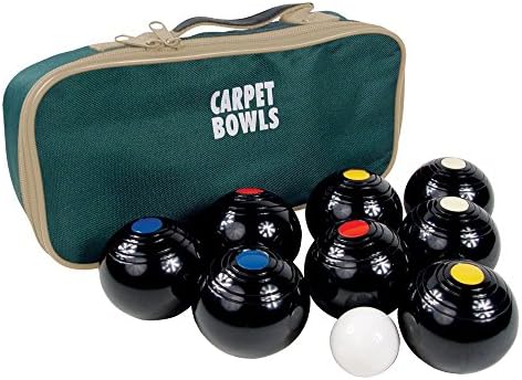 Jaques Carpet Bowls Indoor Bocce Ball Set