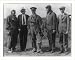Historic Print (L): [William Mitchell, full-length portrait, standing, with mechanic M.S.E. Short, H.E. Hart