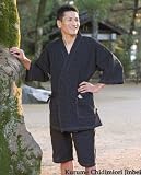 久留米ちぢみ織甚平★日本製★飲食店のユニホーム、お祝い、<strong>父の日</strong>、敬老の日、還暦祝い、プレゼントにも！！
