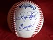 Moneyball Stephen Bishop Autographed ROLB Baseball with "Moneyball" Inscription! Oakland Athletics, Proof Photo of Stephen Signing for Us.