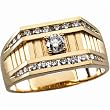 Men's Fashionable Diamond Ring