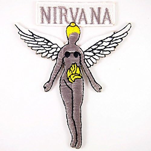 Nirvana Music Band Logo Jacket T Shirt Patch Sew Iron on Embroidered Cloth. For Collection with Free Shipping By Botan