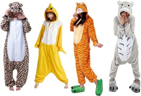 Voglee- Kigurumi Pajamas Unisex Adult Cosplay Costume Animal