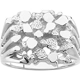 18kt Palladium White Nugget Ring Size 5, 5.25, 5.5, 5.75, 6, 6.25, 6.5, 6.75, 7, 7.25, 7.5, 7.75, 8, 8.25, 8.5, 8.75, 9, 9.25, 9.5, 9.75, 10, 10.25, 10.5, 10.75, 11, 11.25, 11.5, 11.75, 12, 12.25, 12.5, 12.75, 13, 13.25, 13.5, 13.75, 14, 14.25, 14.5, 14.75, 15, 15.25, 15.5, 15.75, 16, 16.25, 16.5, 16.75, 17, 17.25, 17.5, 17.75, 18, 18.25, 18.5, 18.75, 19