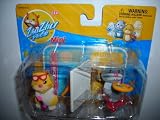 Zhu Zhu Mini Pets - 2 Figurines (Patches and Yo Yo)
