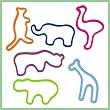 Crazy Bands Zoo Glow in the Dark Rubber Bandz Band Wristband (24)