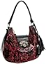 Betsey Johnson Amazing Lace Hobo,Pink,one size