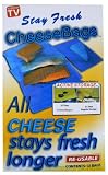 HOUSEWARES - 12 PIECE STAYFRESH CHEESE BAGS - 1 OF