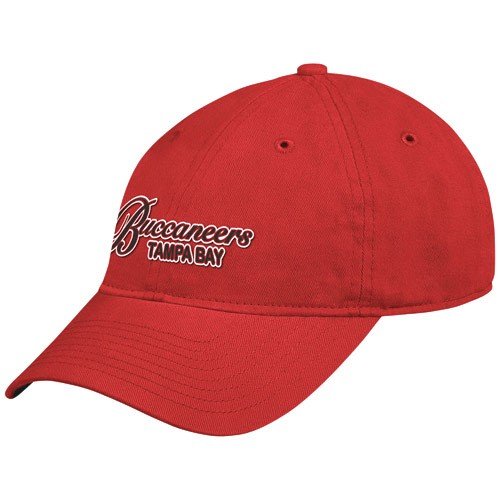 Reebok Tampa Bay Buccaneers Ladies Red Garment Washed Adjustable Slouch Hat