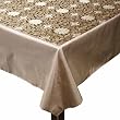 Handmade Silky Lotus Flower 78" Tablecloth