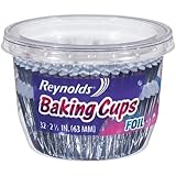 Reynolds Wrap Foil Baking Cups 32 Count (Pack of 8) Total 256 Cups