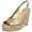 Dark Gold Metallic Leather