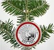 Boston Red Sox Silver Coin Ornament