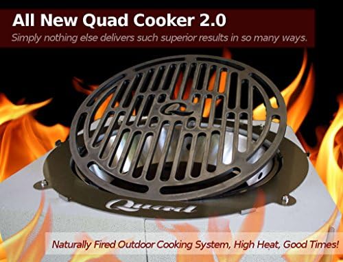 Quad Cooker 2.0 - Naturally Fired Grill