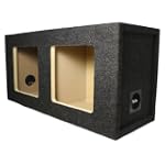 Brand New Atrend E15dk Dual 15" Kicker Solo Baric L7/l5 Sealed Car Subwoofer Enclosure with Heavy Duty 3/4" High Density Mdf