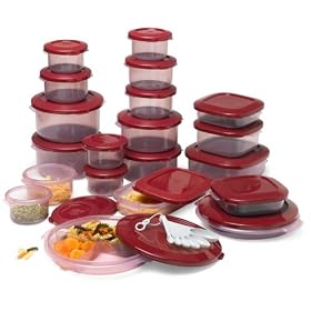 48-Piece Superseal Food Saver Set by SuperSeal