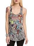 Marvel Group Comic Girls Tank Top 2XL
