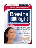 Breathe Right Nasal Strips, Extra, 26-Count Box