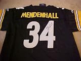 Rashard Mendenhall Hand Signed Autographed Authentic Reebok Pittsburgh Steelers Home Jersey