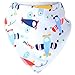 Honeyhome Baby Bandana Drool Bibs for Boys 5- Pack with Snaps -Soft Absorbent Bibs- Cute Burp Cloths Gift for Drooling,Feeding and Teething Baby Boys-Boys Gifts