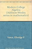 Modern college algebra