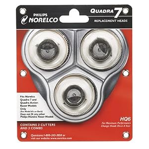 Norelco Quadra Replacement Razor Head