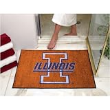 34 x 44 1/2 Illinois Fighting Illini All Star Floor Mat