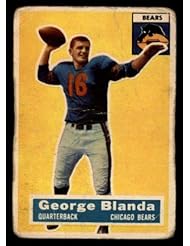 1956 Topps George Blanda Bears (Football Card) # 11 Deans Cards 1.5 - FAIR