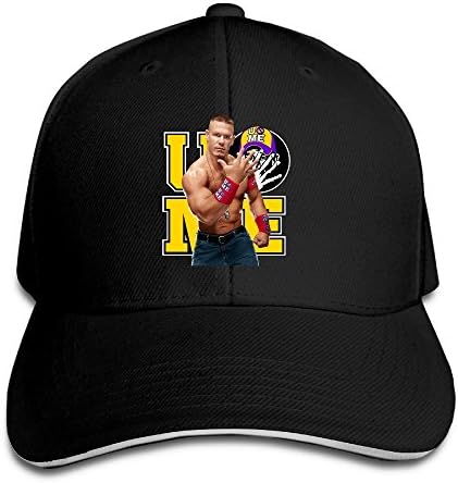 YAHQI WWE John Cena Unisex Cap Hat Black