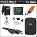 Must Have Accessory Kit For Sony Cyber-Shot DSC-TX10 Waterproof Digital Camera Includes Extended Replacement (1100 maH) NP-BN1 Battery + Ac/Dc Travel Charger + Mini HDMI Cable + USB 2.0 Card Reader + Deluxe Case + Mini Tabletop Tripod + FLOAT STRAP + More