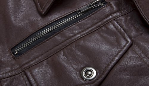 THOOO Men's Stand Collar