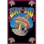 NEW BLACK-LIGHT POSTER - Eat Me Mushroom Flocked 23x35 Blacklight Poster Print, 23x35
