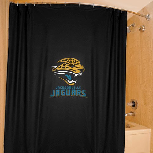 Sports Coverage Jacksonville Jaguars Shower Curtain