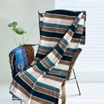 [Blue/White/Brown Stripes] Soft Coral...