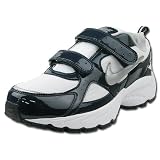 NIKE ナイキ　VERVE 6（GS/PS）《キッズ：ホワイト/シルバー》ジュニアベルクロシューズ 385703-101