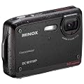 Minox DC 9011 WP Digitalkamera (9,0 Megapixel, 6-fach digital, 2,5cm (6,4 Zoll) Display wasserdicht) schwarz