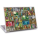 GelaSkins Protective Skin for *17-inch* PCs & Macbook Pro 17 Laptops - Bookshelf