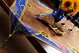 tuscan tablecloths-Anima Tuscany Table Topper - 45