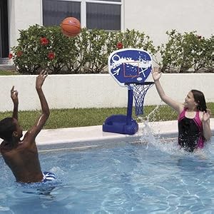 Poolside Basketball by 